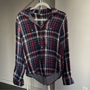 Joe’s Red and Blue Plaid Shirt